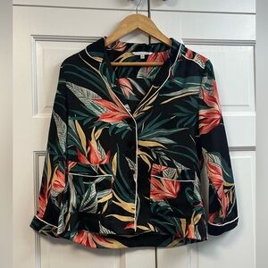 Rebecca Minkoff pajama style blouse